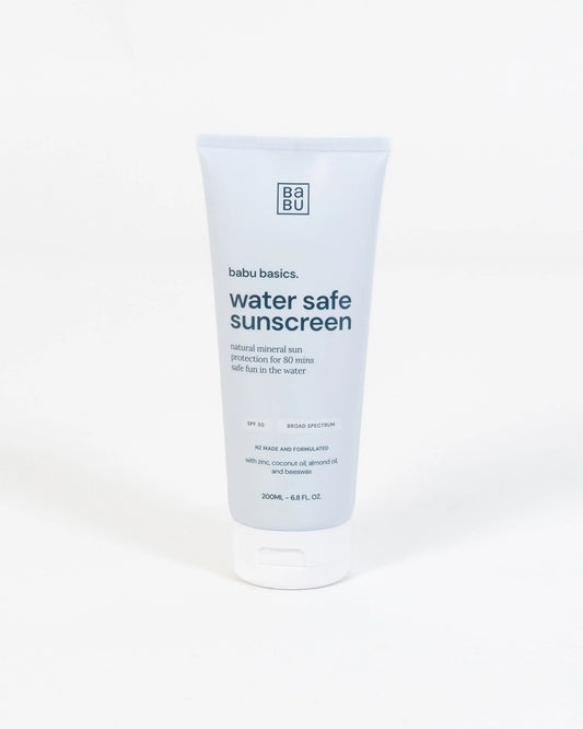 Babu Water Safe Water Resistant Sunscreen