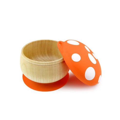 Haakaa Wooden Mushroom Bowl