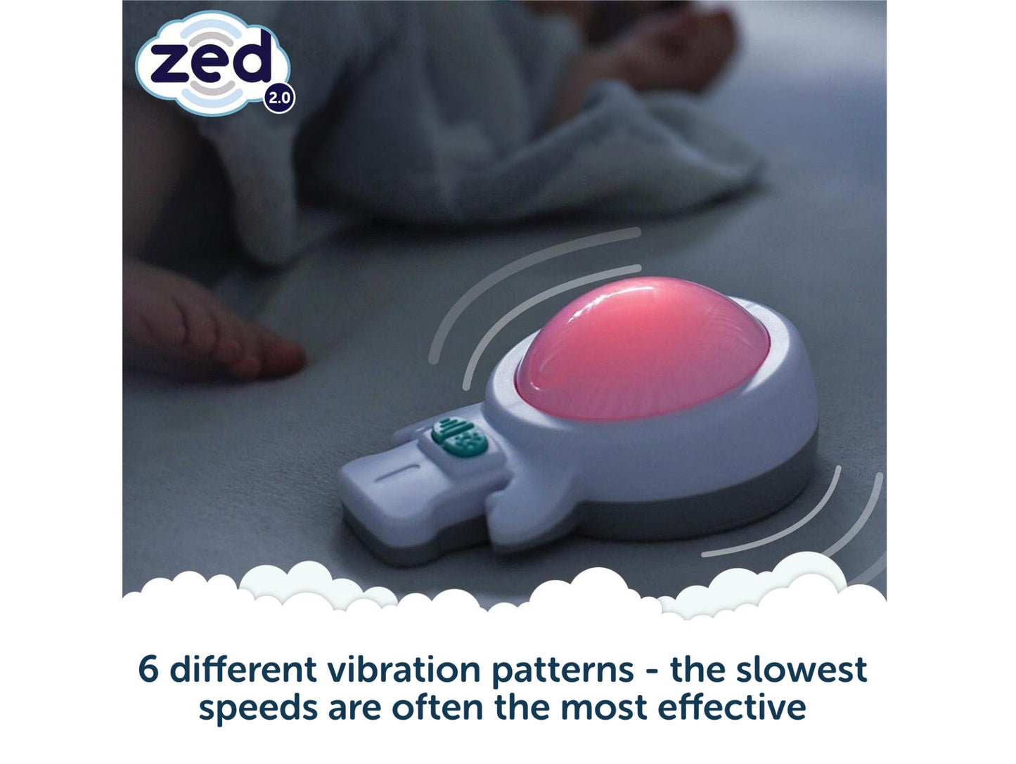 Rockit Zed V2 - Vibration Sleep Soother and Nightlight