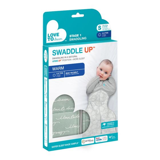 Love To Dream Swaddle Up Winter Warm - Olive