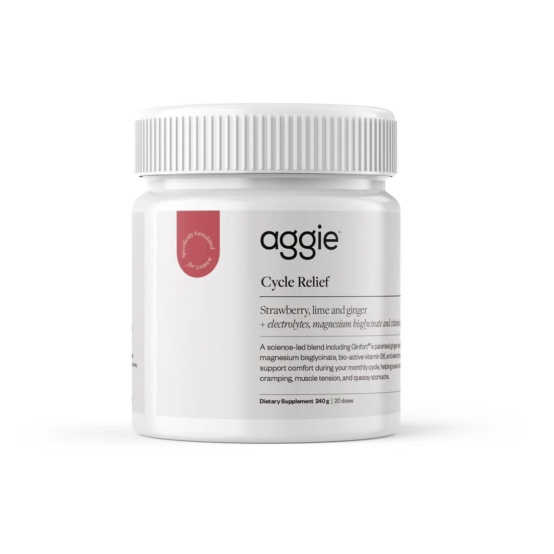 Aggie Cycle Relief - Strawberry, Lime & Ginger