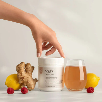 Aggie Morning Relief - Raspberry, Lemon & Ginger 240g