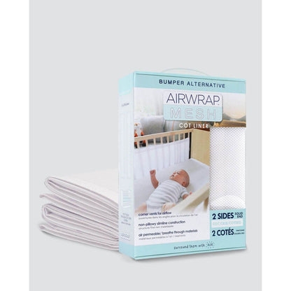 Airwrap 2 Sided Mesh Cot Bumper