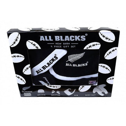 All Blacks Newborn Gift Set 4pc