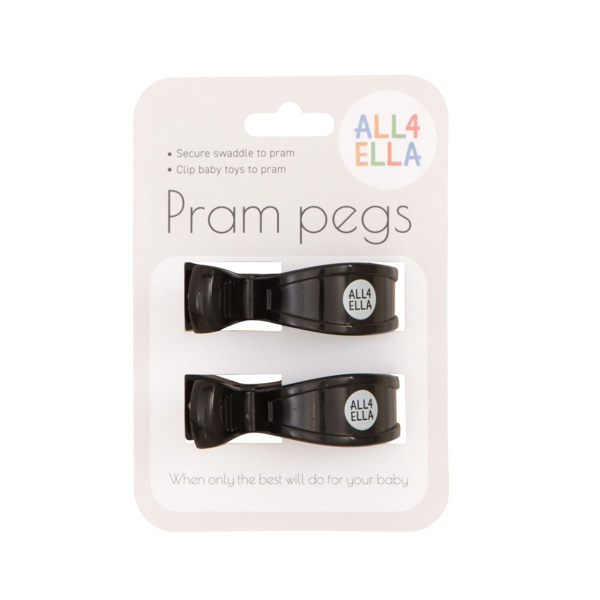 All4Ella Pram/Stroller Pegs 2pk