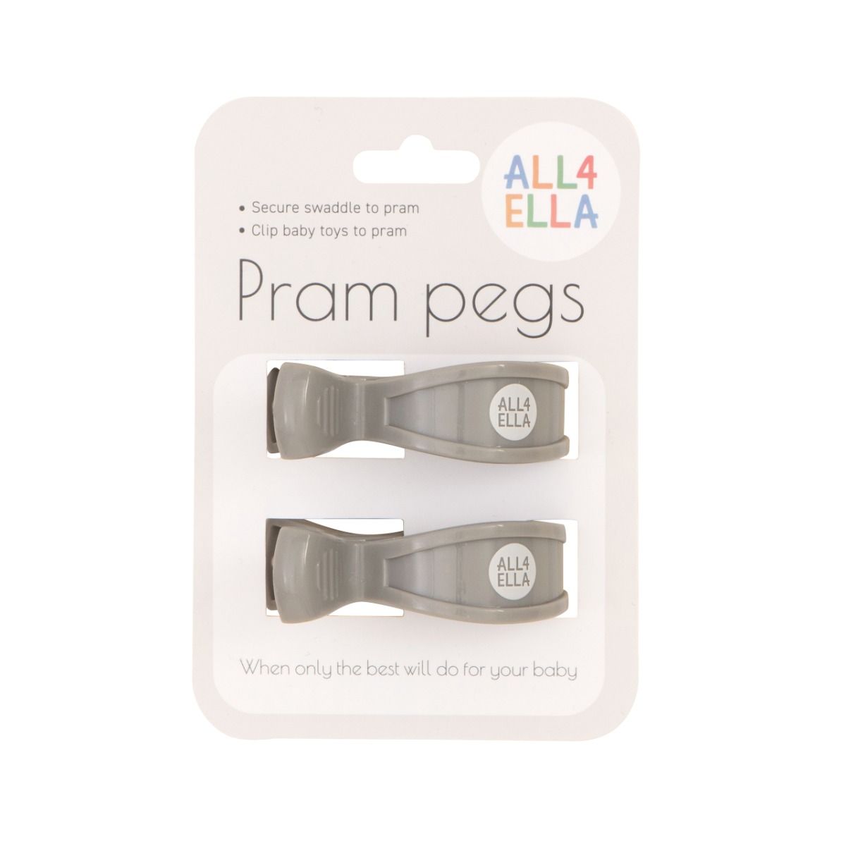 All4Ella Pram/Stroller Pegs 2pk