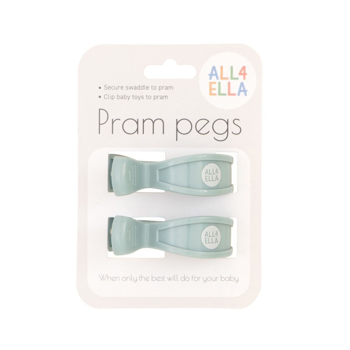 All4Ella Pram/Stroller Pegs 2pk