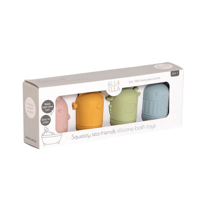 All4Ella Squeezy Silicone Bath Toys