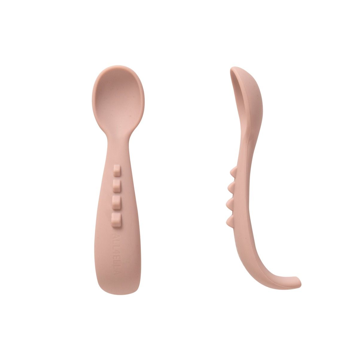 All4Ella Comfy grip silicone spoons 2pk