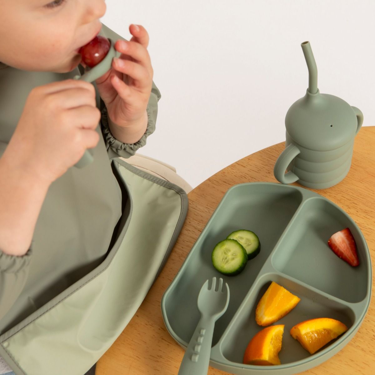 All4Ella Comfy grip silicone forks 2pk