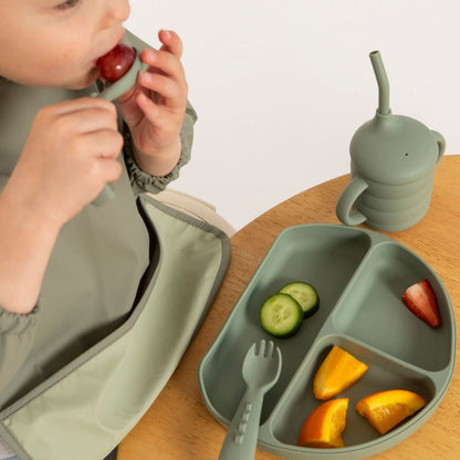 All4Ella Silicone Sippy Cup with Straw