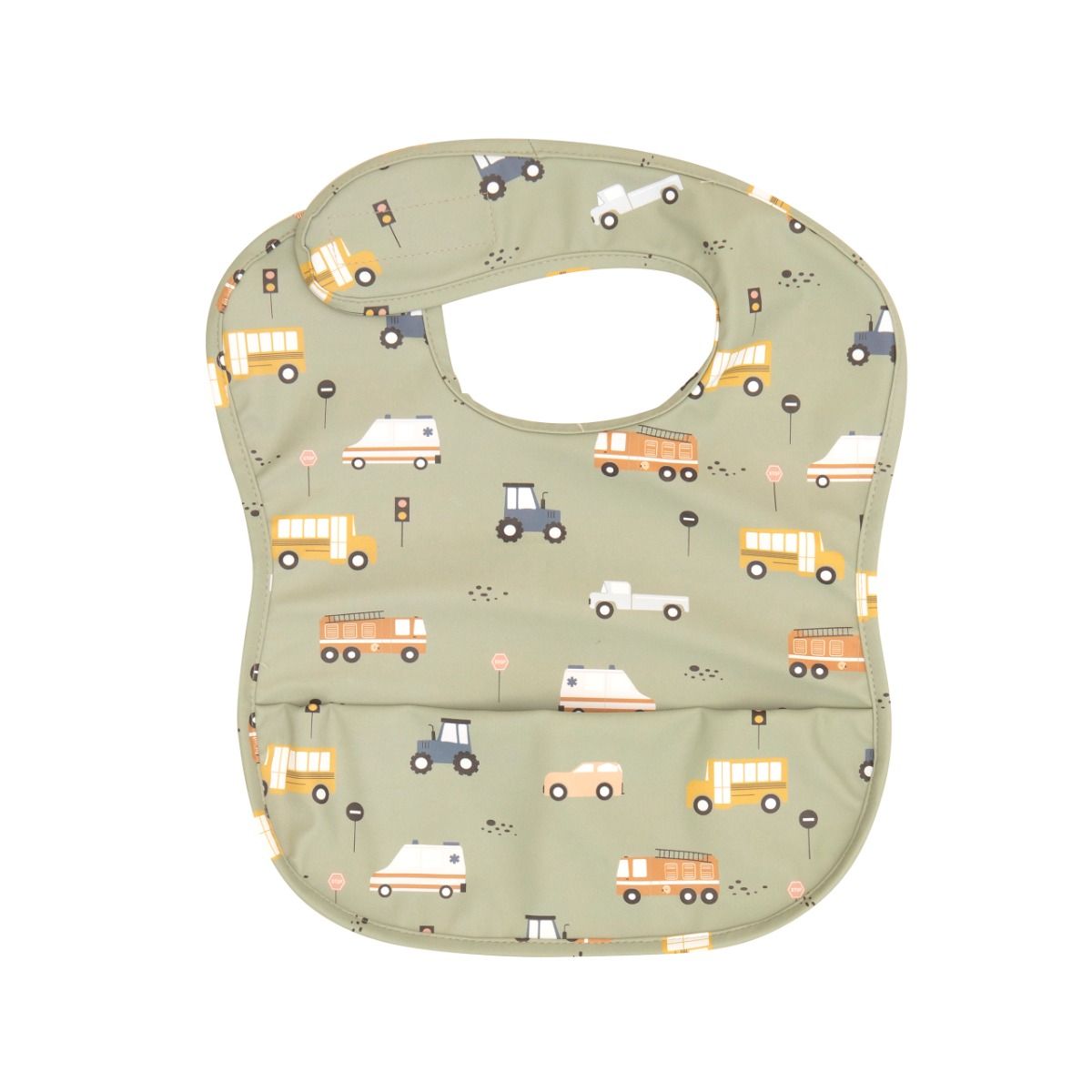 All4Ella Recycled Velcro Bib with Pocket