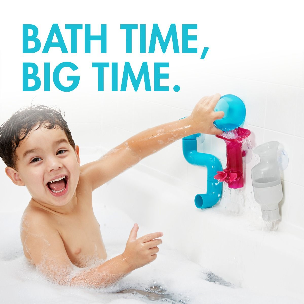 Boon Tubes Bath Toy - Bright