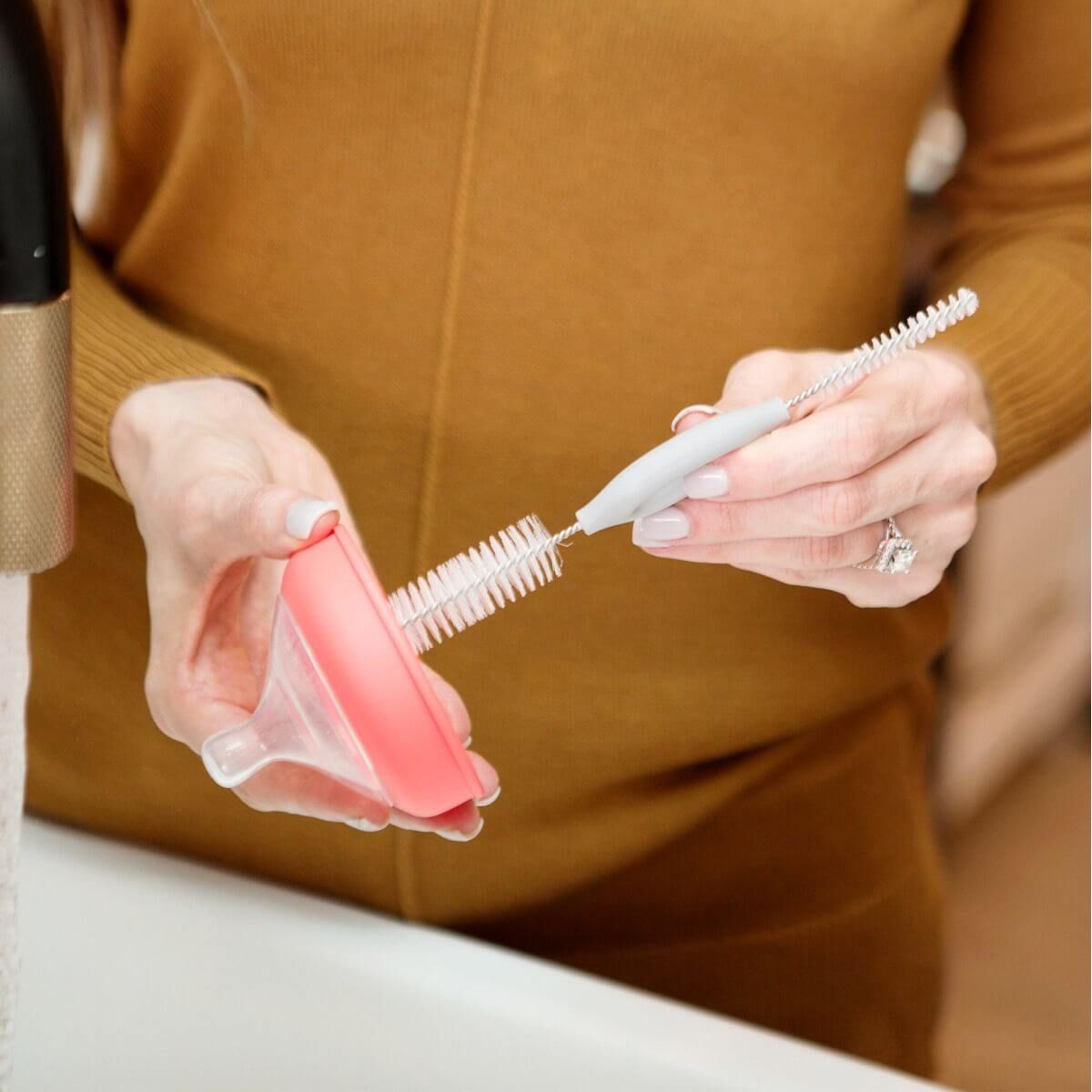 Boon TRIP 2pc Baby Bottle Cleaning Brush Set