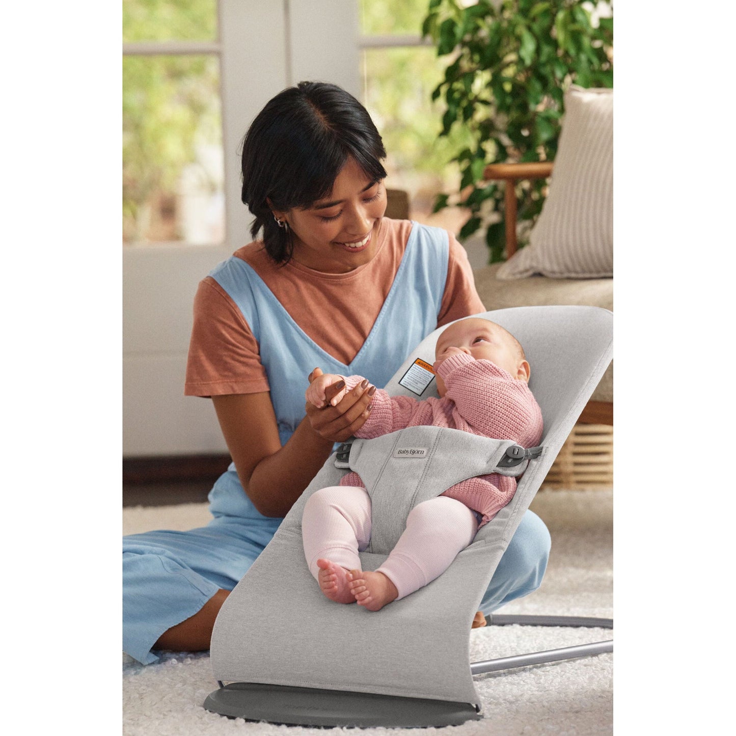 BabyBjörn Bouncer Bliss Woven Melange