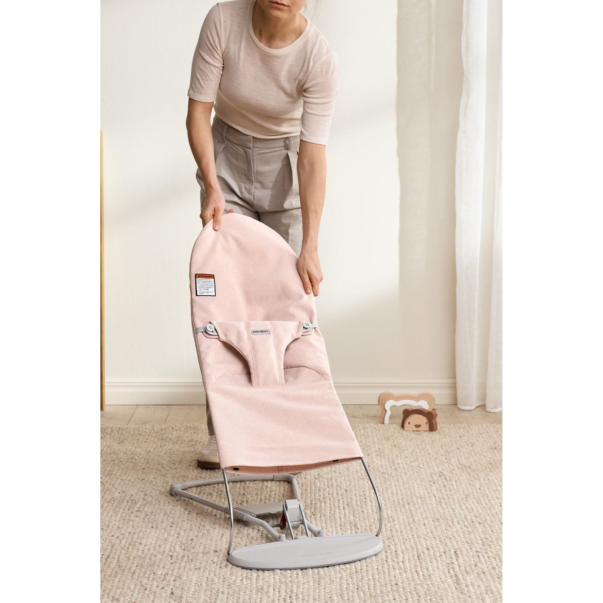 BabyBjörn Bouncer Bliss Woven Melange