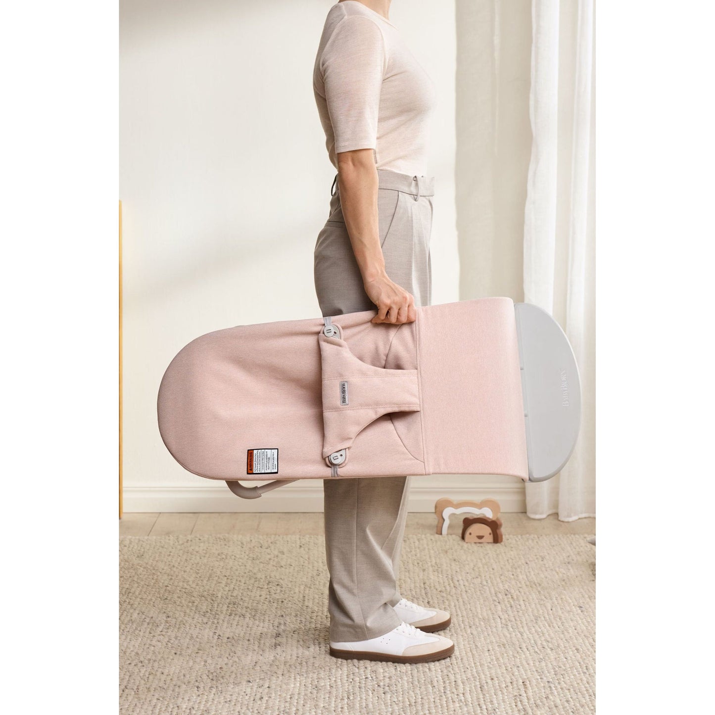 BabyBjörn Bouncer Bliss Woven Melange