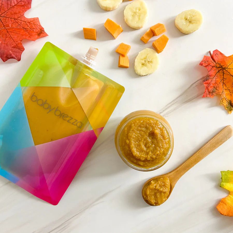 Baby Brezza Food Pouch With Funnel - 10pk