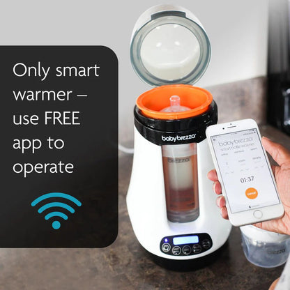 Baby Brezza Safe and Smart Bottle Warmer with Bluetooth