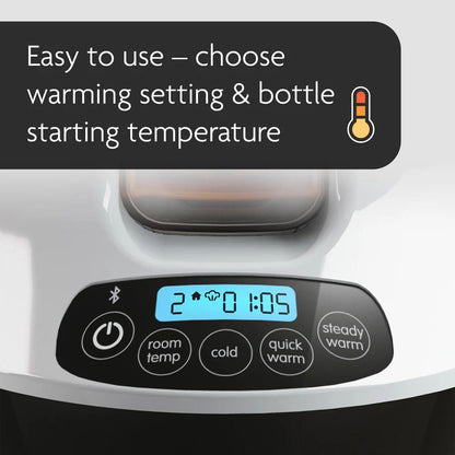 Baby Brezza Safe and Smart Bottle Warmer with Bluetooth