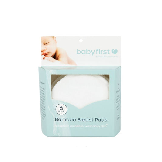 Baby First Bamboo Breast Pads  6 Pack