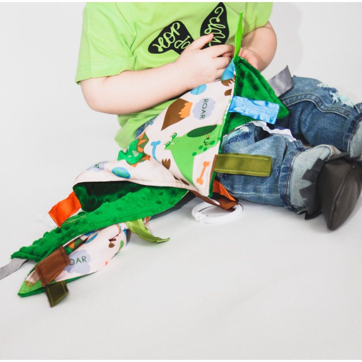 Baby Jack 35 x 45cm Learning Lovey Sensory Toy