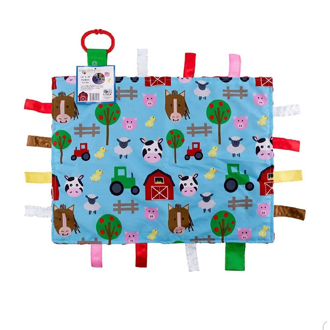 Baby Jack 35 x 45cm Learning Lovey Sensory Toy