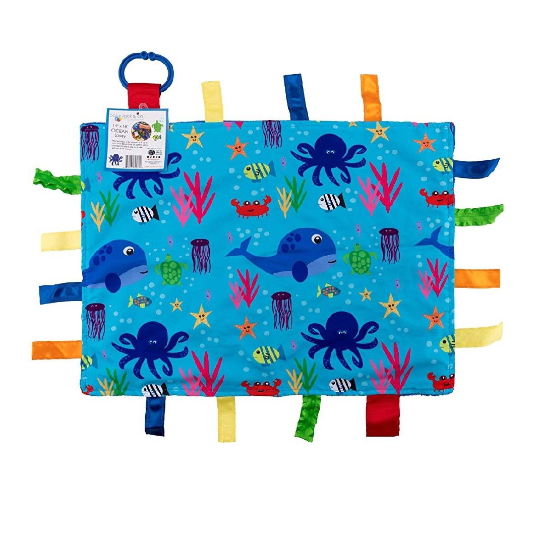 Baby Jack 35 x 45cm Learning Lovey Sensory Toy