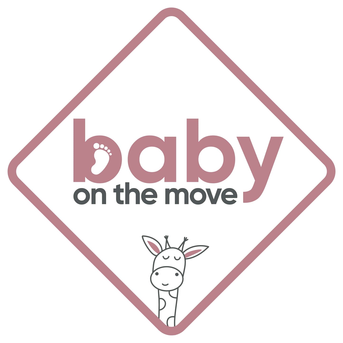 Baby On The Move Sign