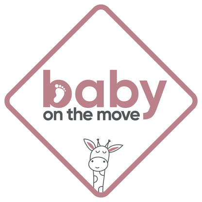 Baby On The Move Sign
