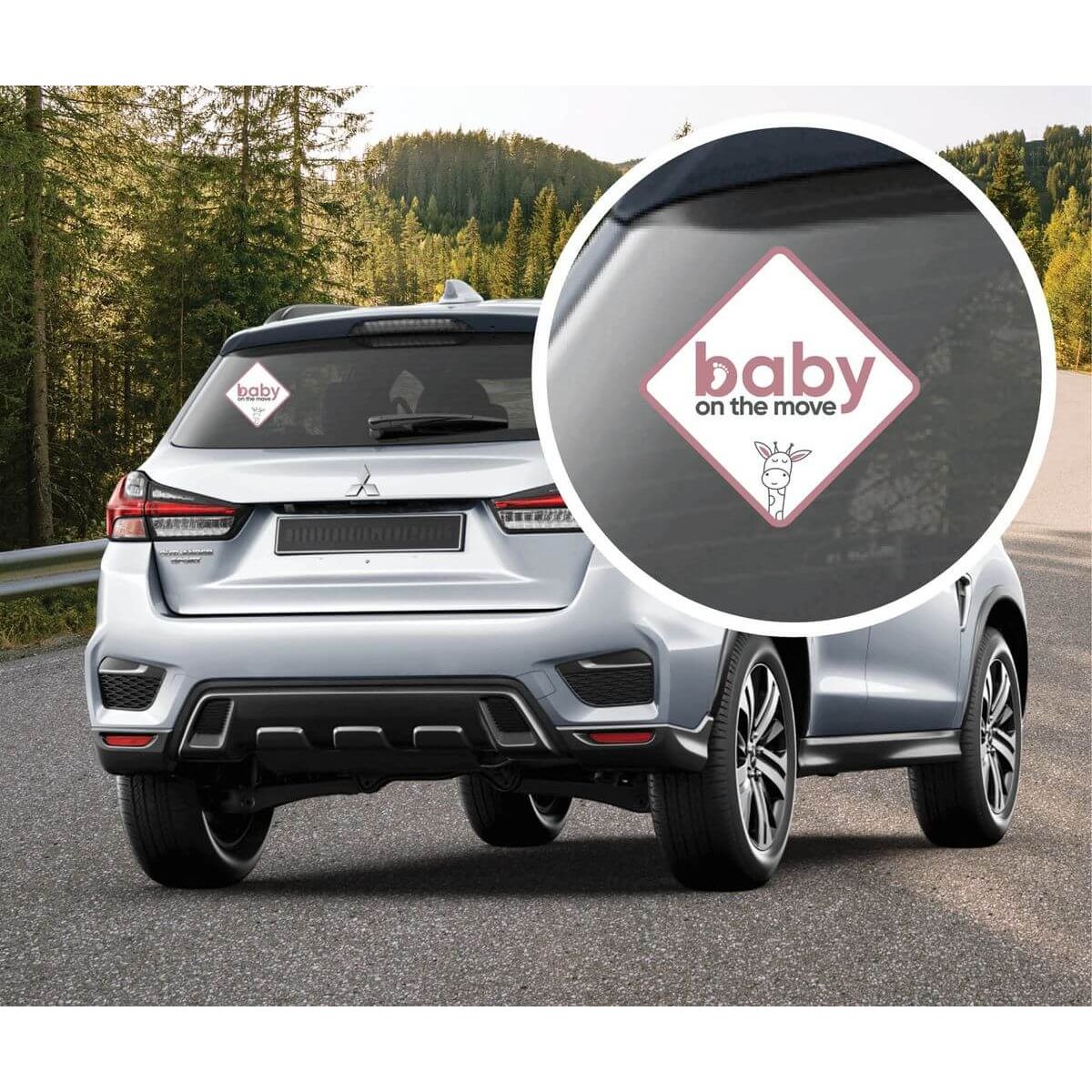 Baby On The Move Sign