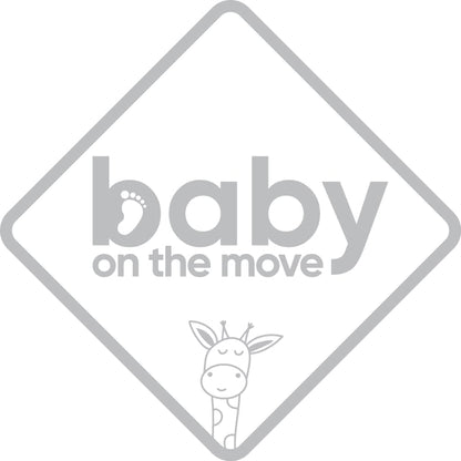 Baby On The Move Sign