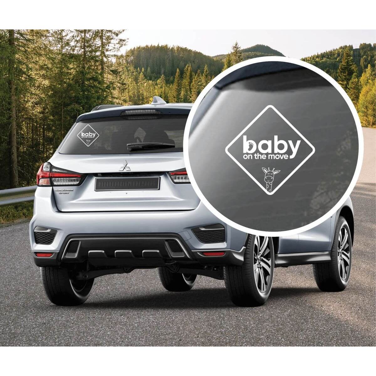 Baby On The Move Sign