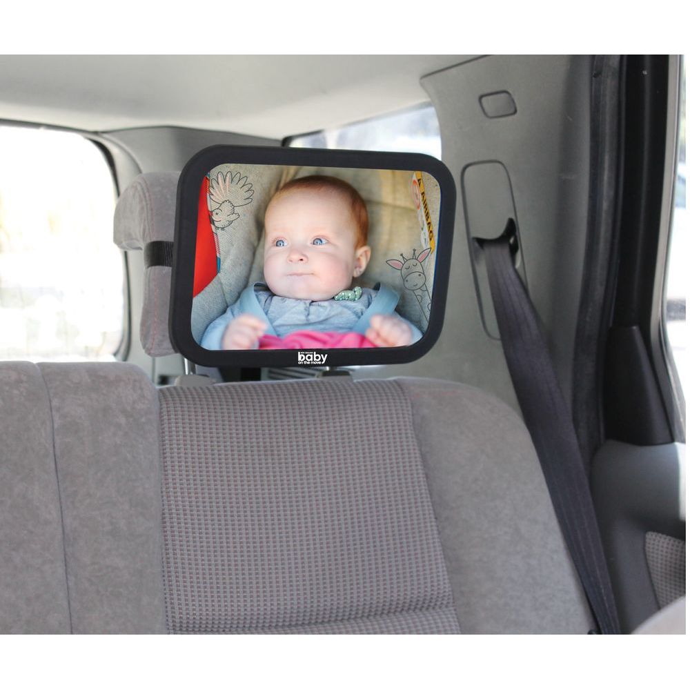 Baby On The Move Back Seat Mirror