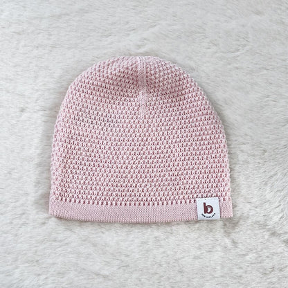 Baby On The Move Moss Stitch Merino Beanie