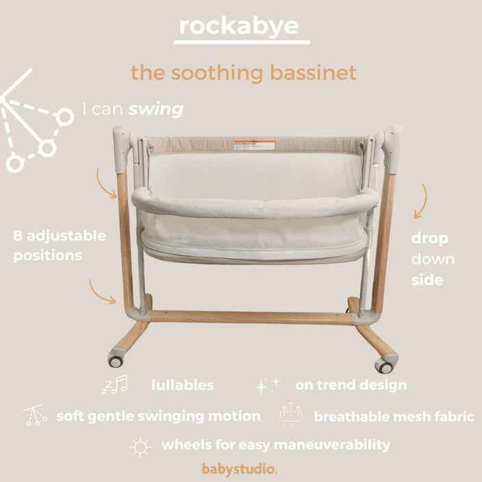 Baby Studio Rockabye - Soothing Bassinet