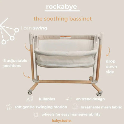 Baby Studio Rockabye - Soothing Bassinet