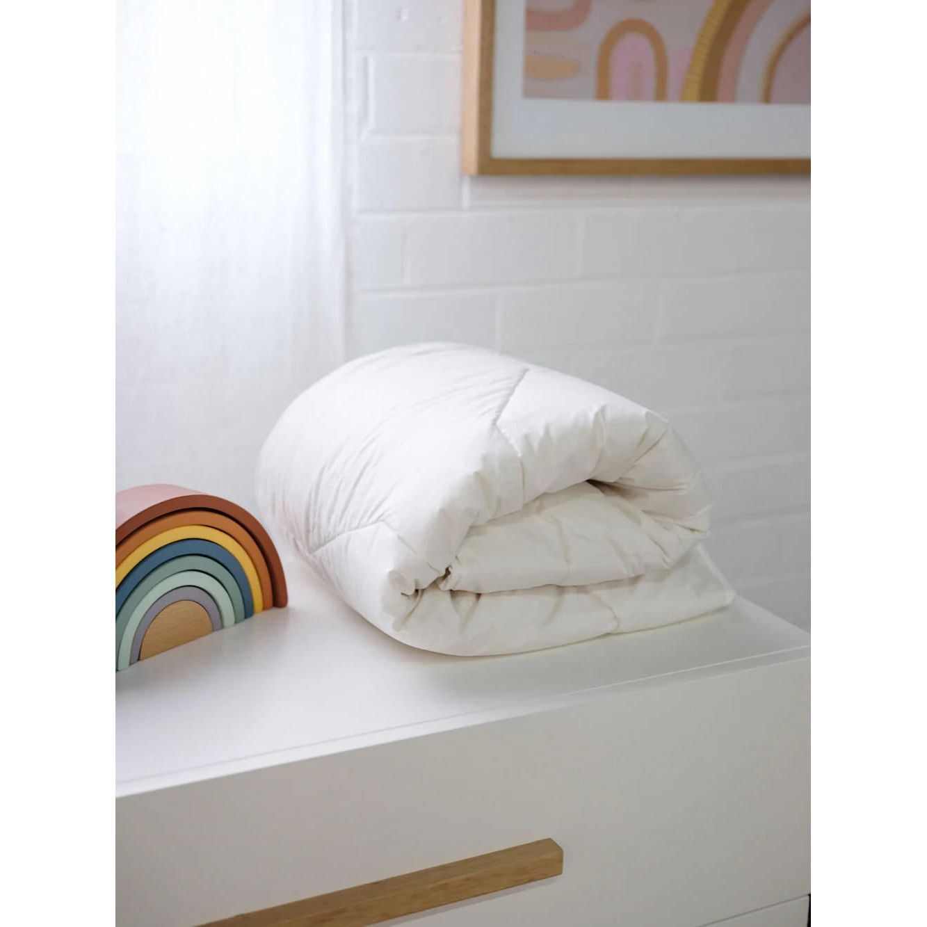 Babyrest Cot Quilt - Wool Filled