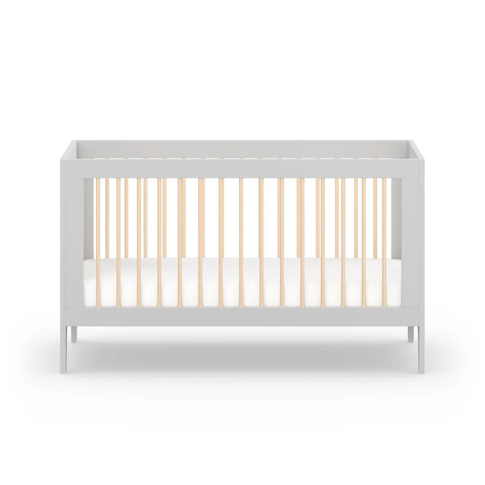 Babyrest Hague Cot Grey/Natural