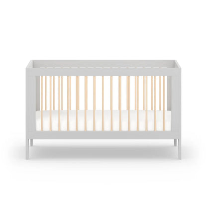 Babyrest Hague Cot Grey/Natural
