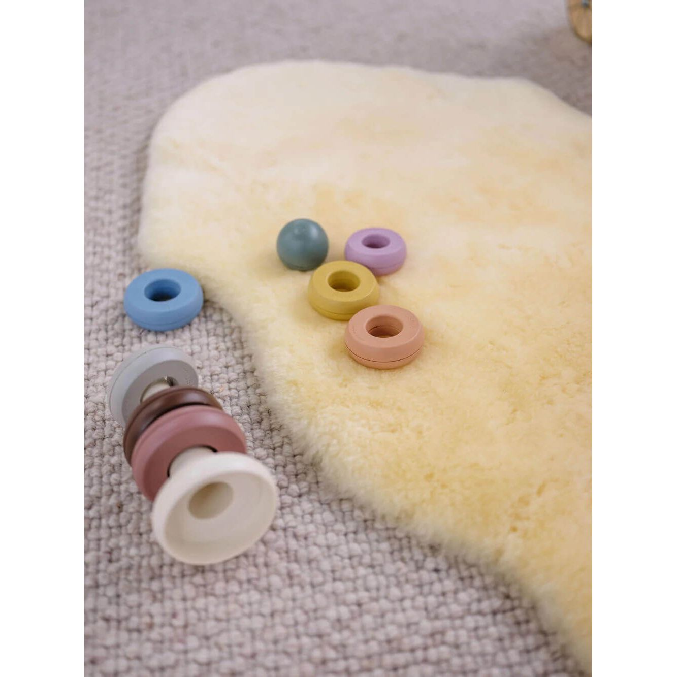 Babyrest Natural Lambskin Rug