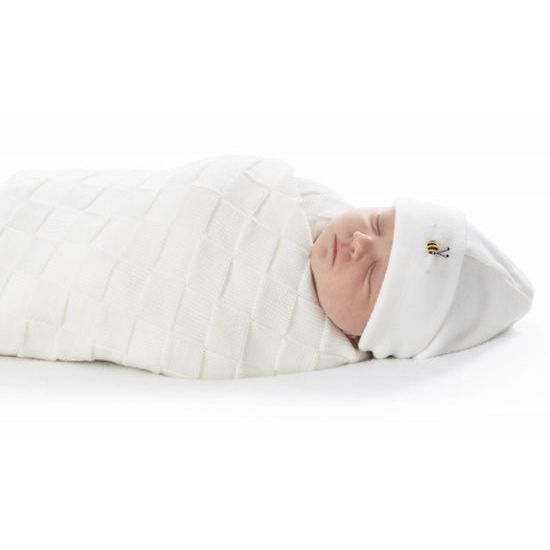 Dimples Basket Weave Merino Blanket