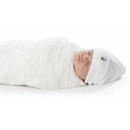 Dimples Basket Weave Merino Blanket