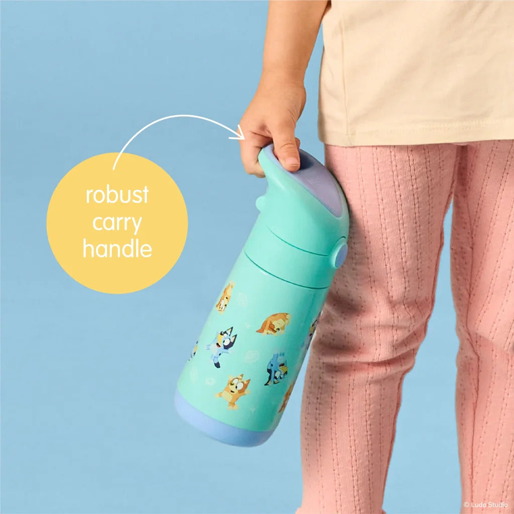 B.Box 350ml Insulated Drink Bottle Bluey S2