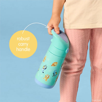 B.Box 350ml Insulated Drink Bottle Bluey S2