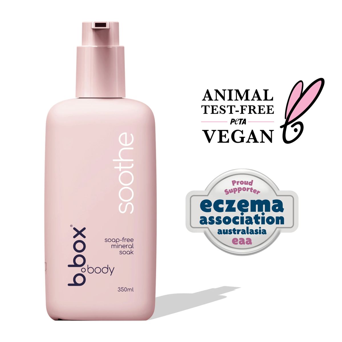 B.Box Body Soothe Soap Free Mineral Soak 350ml