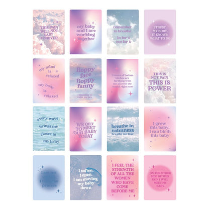 Viva La Vulva Birth Affirmation Cards A6 16pk