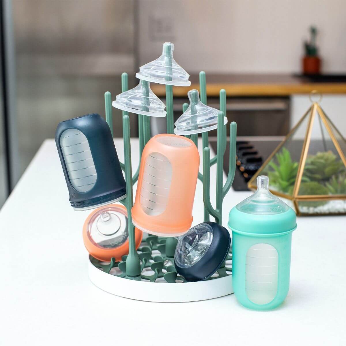 Boon Nursh Silicone Bottle 8oz 3pk