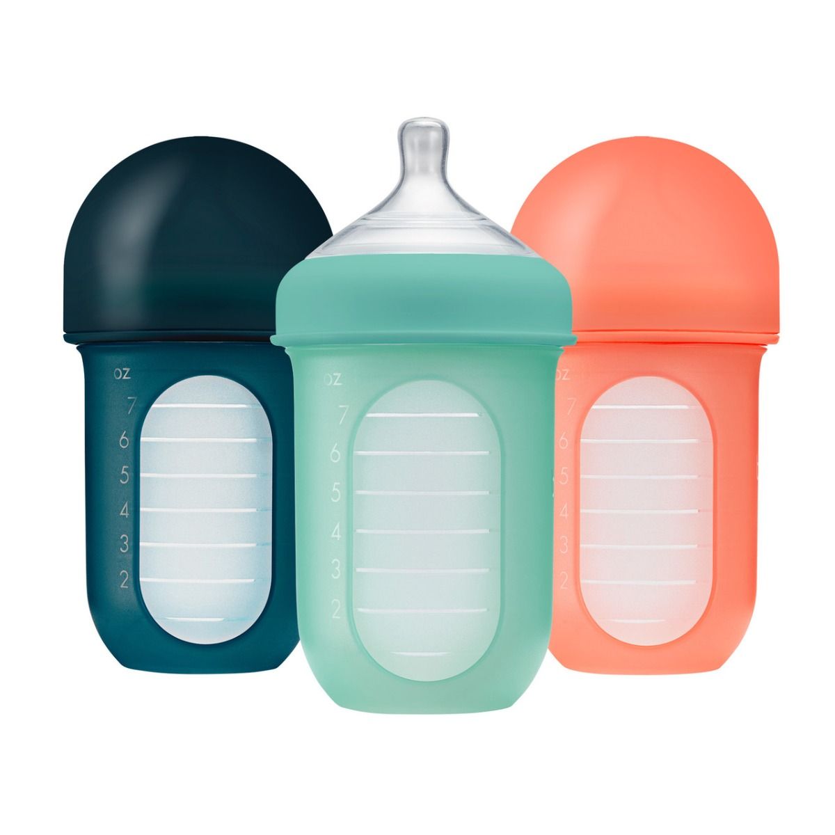 Boon Nursh Silicone Bottle 8oz 3pk