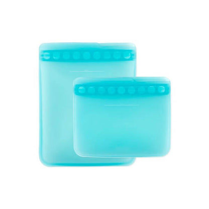 Bumkins Silicone Flat Reusable Bags 2pk